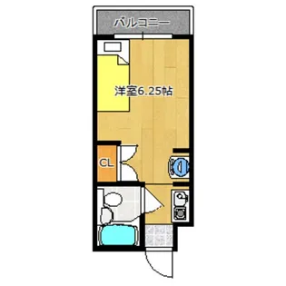 オーバンパレ【2階】の間取り