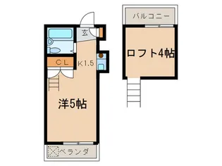DRホ-ムズ祖師谷大蔵II【2階】の間取り