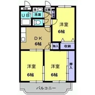 Y&Mサンライズマンション【2階】の間取り
