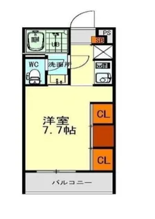 Double Tree御器所(ダブルツリーゴキソ)【2階】の間取り