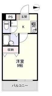 フローラ伊島【2階】の間取り