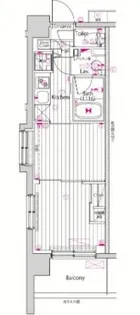 ガーラ グランディ大森西【2階】の間取り