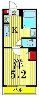 MELDIA新小岩IV【3階】の間取り
