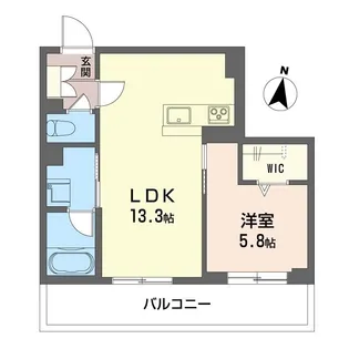 通町グランデ【3階】の間取り