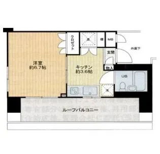 シティ本郷菊坂【4階】の間取り