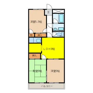 ENJYOII【2階】の間取り