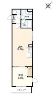 ウェルスクエアイズム千駄ヶ谷【4階】の間取り