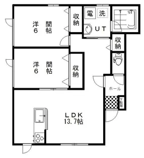 Souvenir【1階】の間取り