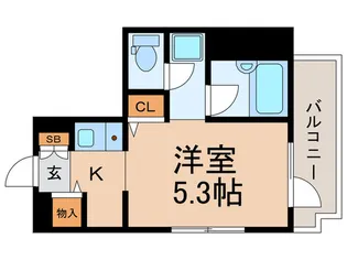 ルート南常盤台【7階】の間取り