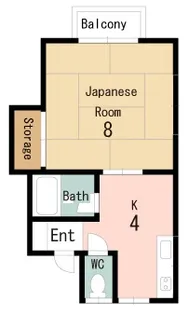 ドリームK【2階】の間取り