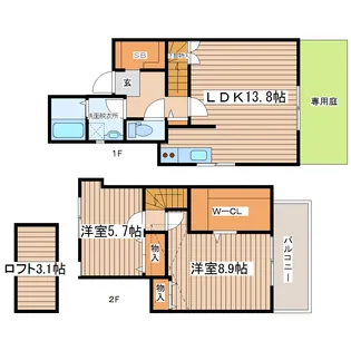 ラ・フォレスタの間取り