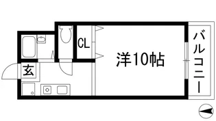 サンビレッジ神田【3階】の間取り