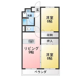 セイントファミーユ【3階】の間取り