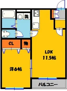 サンティールマンション【3階】の間取り