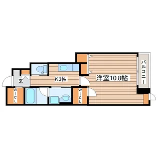 Maison Arts【1階】の間取り