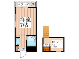 メゾン浜友【2階】の間取り