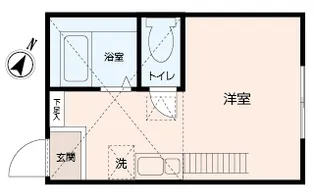 スパーブ追浜【1階】の間取り