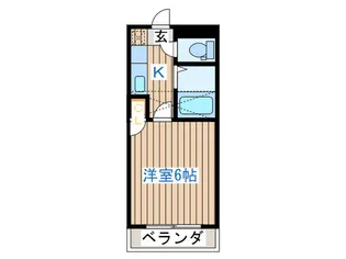 エイカーズ旭ヶ丘【2階】の間取り