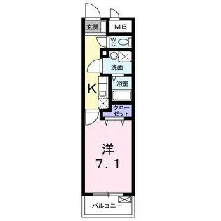 フォースピア【4階】の間取り