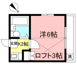 メゾンニデコ【2階】の間取り