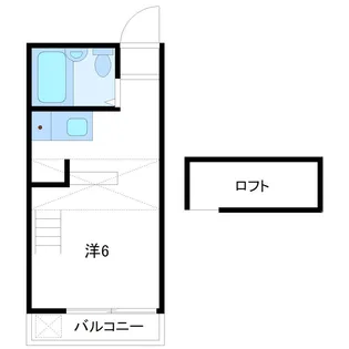 アオイビーチ茅ヶ崎【2階】の間取り