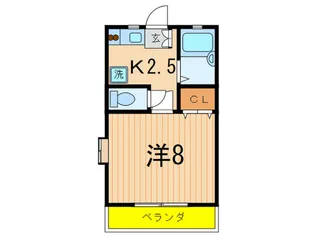 Y・SUN TERRACE【1階】の間取り