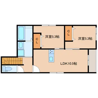 CROCKERY【2階】の間取り