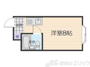 レナジア高槻【3階】の間取り