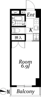 ハイコーポ小泉5.6【1階】の間取り