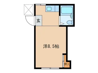 テラス石川【1階】の間取り