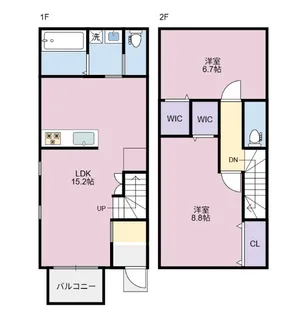 リブライフ勝瑞の間取り