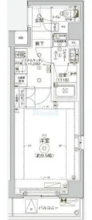 クレヴィスタ練馬平和台【2階】の間取り