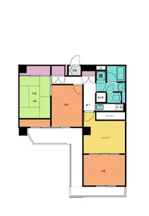 シャンボール一番町【5階】の間取り
