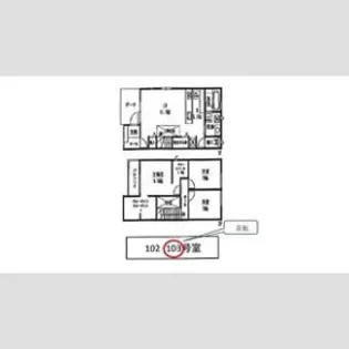 forest base【1階】の間取り