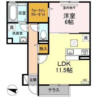 ダイワ92【1階】の間取り