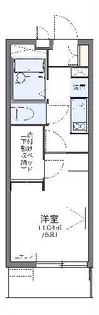 レオパレスヒルトップ 壱番館【2階】の間取り