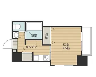 小川町庚子館【8階】の間取り