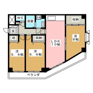 エルム梶ヶ谷【2階】の間取り
