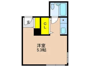 エレガンス板宿【3階】の間取り