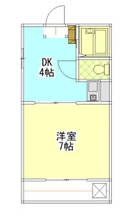 コーポラスT.T.【1階】の間取り