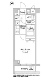 コンフォリア豊洲【1階】の間取り