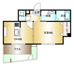 アーバニティハイムV【1階】の間取り