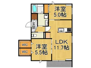 ヘーベルメゾンフィル【3階】の間取り