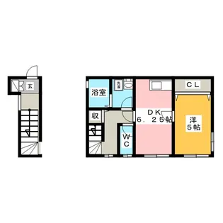 メゾン・ド・アレイ【2階】の間取り