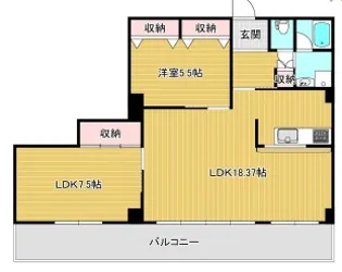 シャルムみつひろ【9階】の間取り