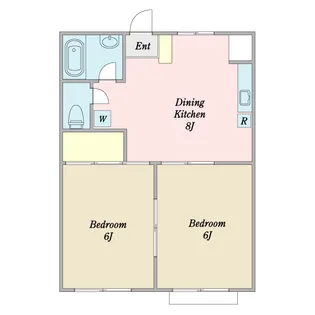 グランドールS【1階】の間取り