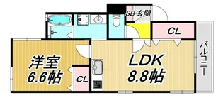 別府マンションV【3階】の間取り