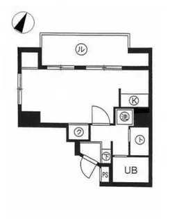 スカイコート池袋東口【11階】の間取り