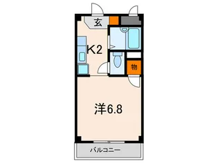ルーチェ高徳【3階】の間取り