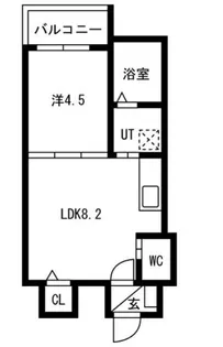F asecia Sylvite【2階】の間取り